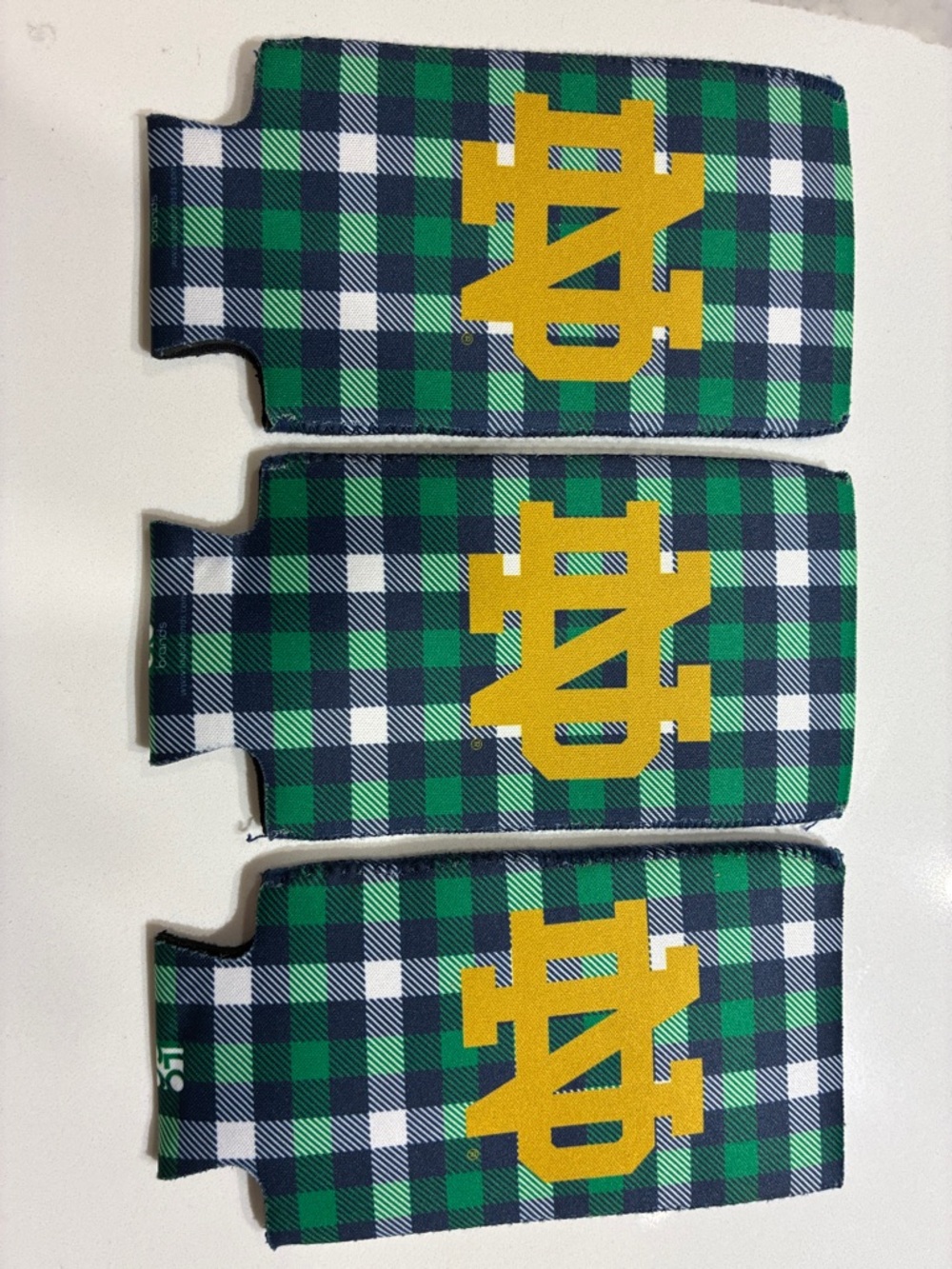 Three Notre Dame Koozies
